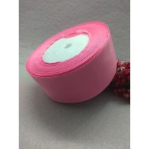 Лента репсовая 4 см, цв. розовый, цена за 1 м